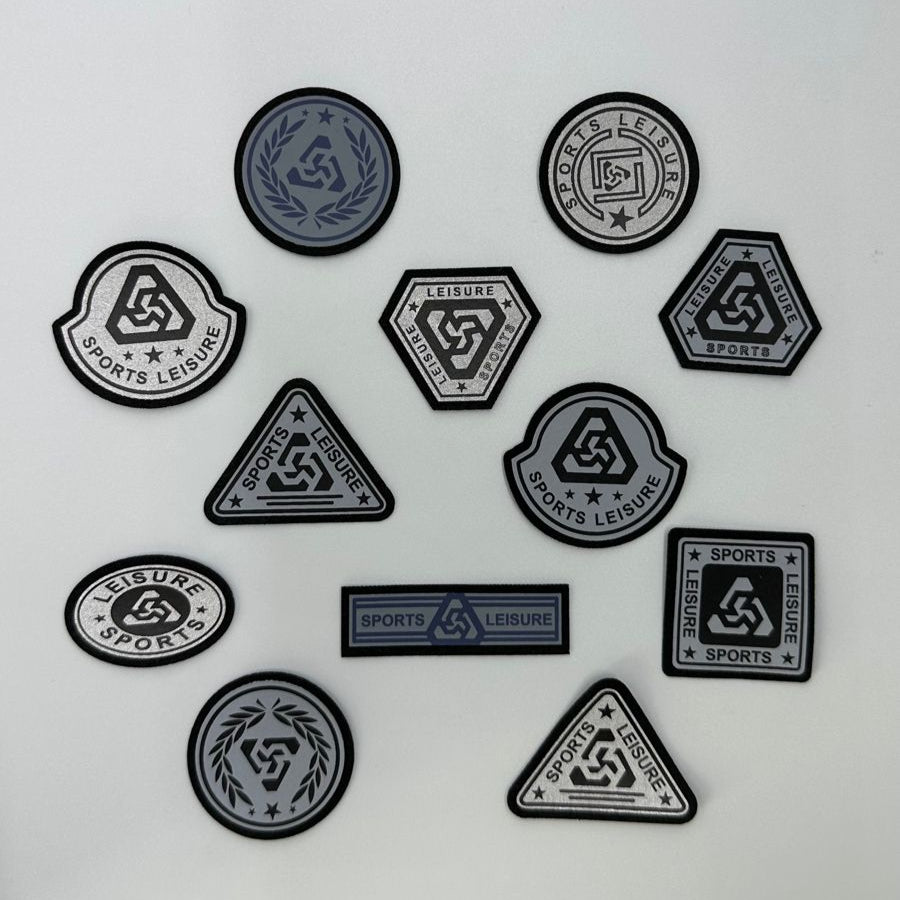 Custom Embossed Silicone Rubber Labels – Premium Brand Identity