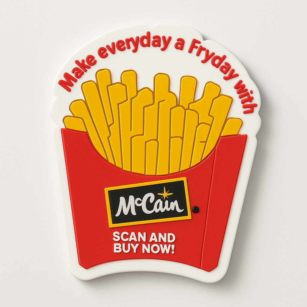 McCain Make Every Day a Fryday Fridge Magnet