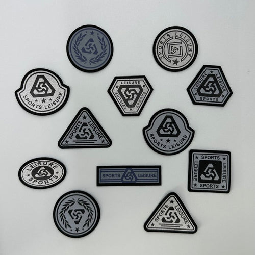 Custom Embossed Silicone Rubber Labels – Premium Brand Identity