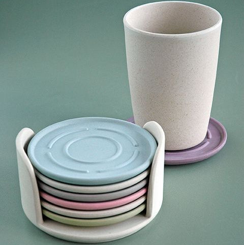 Minimalist Silicone Tea Coaster – Sleek, Modern & Functional