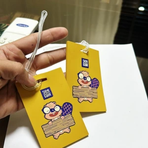 Yellow Luggage Tag