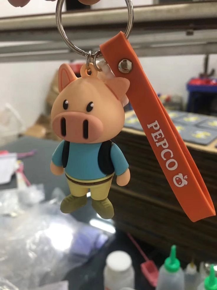 3d Silicone Keychains