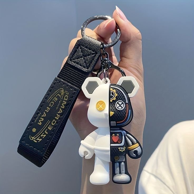 Custom 3d Silicone Keychains