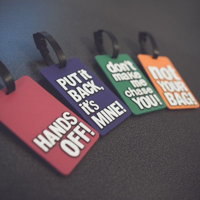 Custom Silicone Luggage Tag